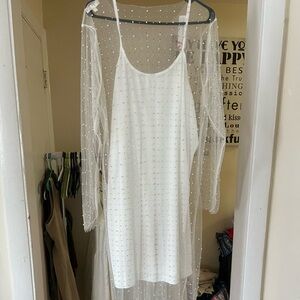 1X Curvy Girl 2 piece dress. So cute but my body didn’t look good in it.